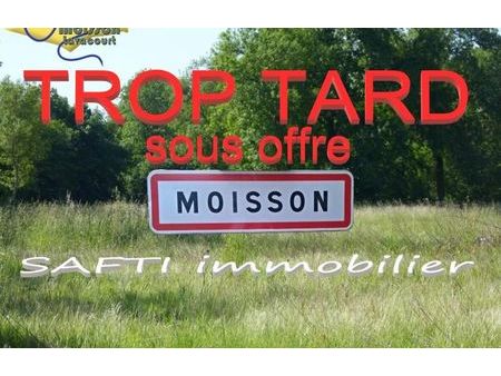 vente terrain 1500 m² moisson (78840)
