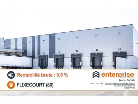 vente local industriel 1221 m² flixecourt (80420)