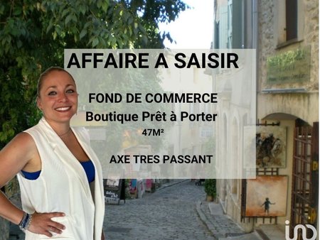 vente boutique/local commercial 47 m²