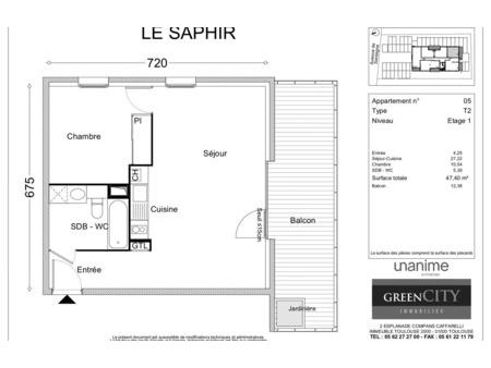location appartement 2 pièces 47 m² cluses (74300)