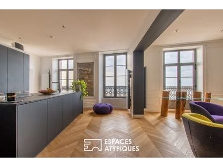 appartement rénové avec vue imprenable sur l'ocean