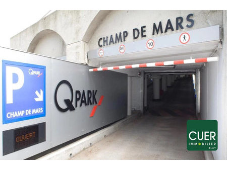 parking privatif et sécurisé q-park 'championnet - champ-de-ma