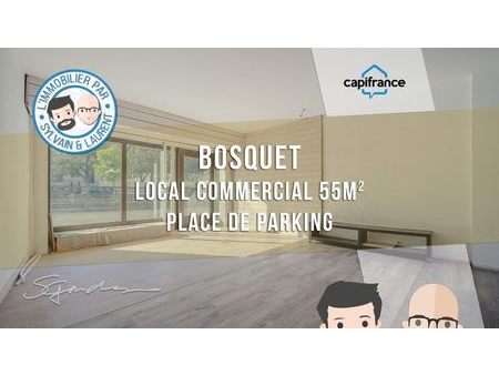 vente locaux professionnels 1 pièce 55 m²