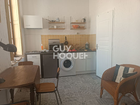 narbonne : appartement 1 pièce meublé (28 m²) à louer
