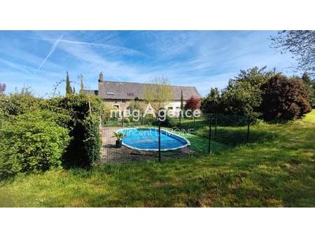 vente maison piscine à saint-martin-de-landelles (50730) : à vendre piscine / 125m² saint-