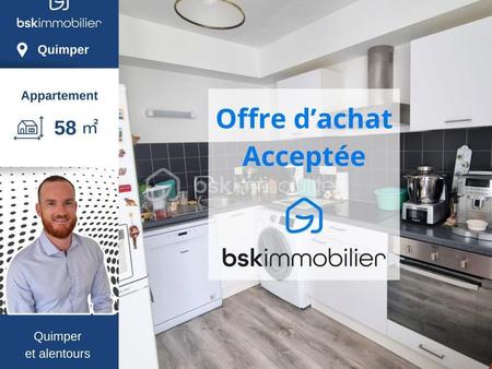 vente appartement 3 pièces à quimper penanguer - kervilien - penhars (29000) : à vendre 3 