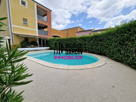 rare appartement t3 avec piscine privative