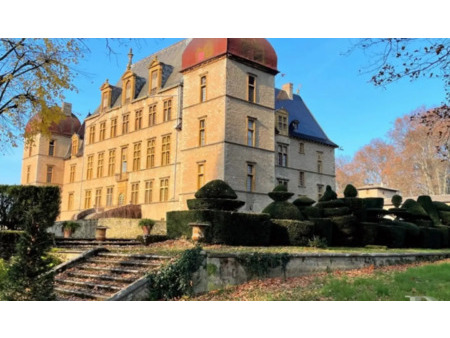 château en vente à villefranche-sur-saone : à 30 min de lyon  un château du 17e s et son d
