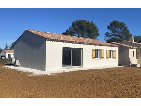 vente maison à construire 90 m² brue-auriac (83119)
