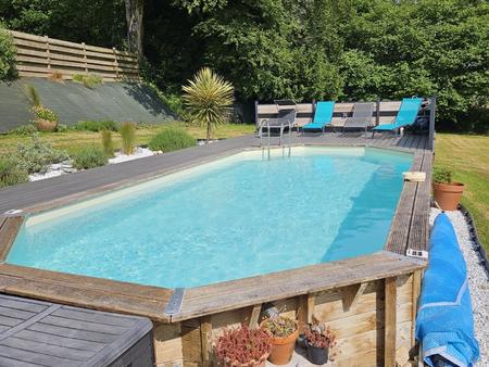 vente maison piscine à lannéanou (29640) : à vendre piscine / 178m² lannéanou