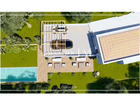 villa de prestige en vente à mougins : 430m² 5 chambres jardin de 1550m² parking salle de 