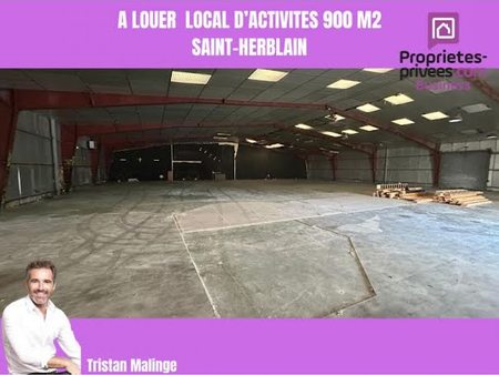 location locaux professionnels 900 m²