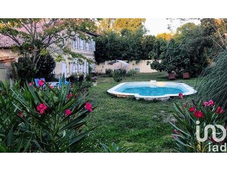 vente maison piscine à lagorce (33230) : à vendre piscine / 186m² lagorce