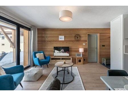 appartement t3 neuf avec terrasse à la station de ski le lioran