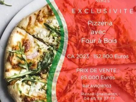 fonds de commerce restaurant  pizzeria 170 m²