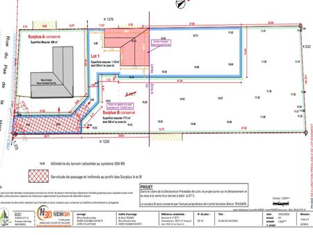 terrain constructible de 1101m2