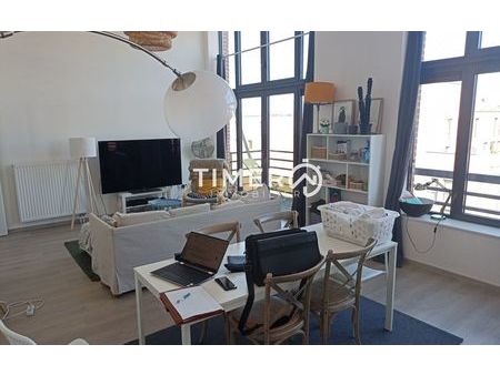 appartement type loft 80 m² avec 2 ch + garage sur hellemmes