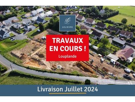 terrain 522 m² louplande