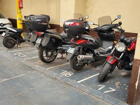 garage/parking motos centre dieppe