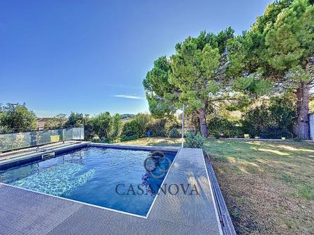 vue st clair  villa de 238m2 avec piscine  jardin et grand garage balaruc les bains