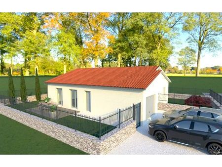 vente maison à construire 4 pièces 90 m² saint-trivier-sur-moignans (01990)
