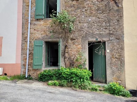 maison de village proche puivert + grange + prés et bois de 5ha