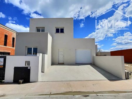 serignan : villa neuve 115 m² + garage 15 m² livraison juin 2024