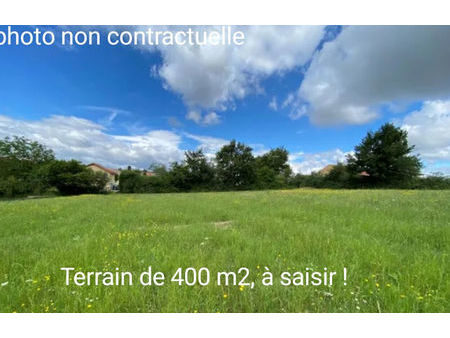 vente terrain 400 m² prades-le-lez (34730)