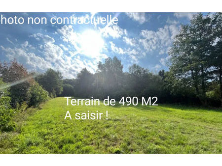 vente terrain 489 m² prades-le-lez (34730)