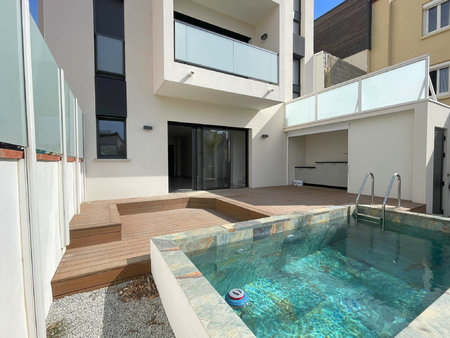 canet plage  villa neuve avec piscine et garage