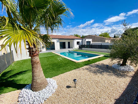 carcassonne - villa neuve plain pied 120 m² habitables - piscine et garage