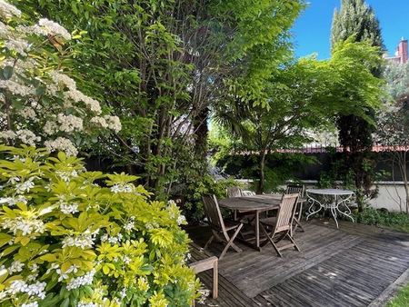 vente maison de charme avec jardin à asnières sur seine - coeur bac