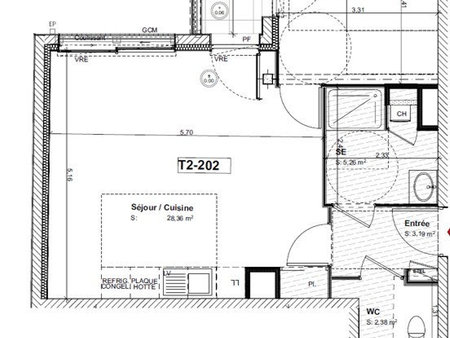 appartement neuf- 50.49m² - mordelles (35310)