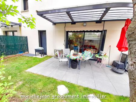 bourg de peage appartement t2 récent plain pied garage terrasse 12 m2 jardin privatif de..