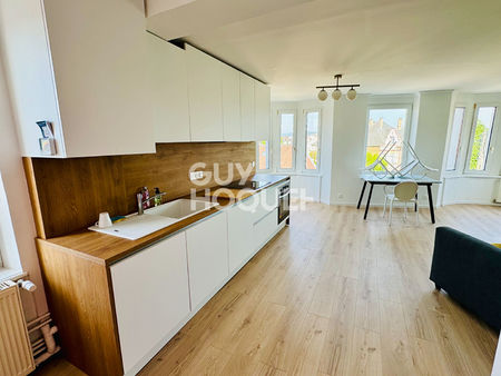location meublee appartement de 2 pièces (55 m²) à yutz