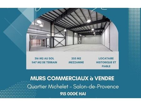 vente commerce 435 m² salon-de-provence (13300)