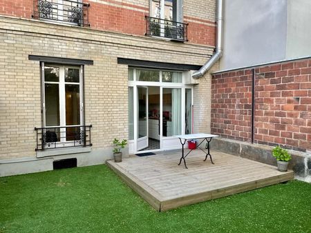 appartement t3 60m² de charme avec jardin privatif