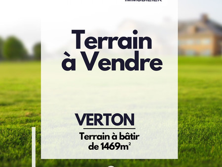 terrain - 1 469m² - verton