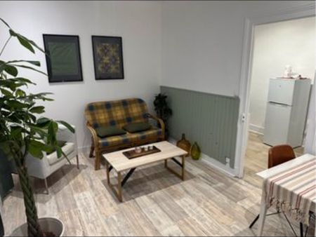 location appartement meublé 2 pieces rénové – 35 m² à vierzon