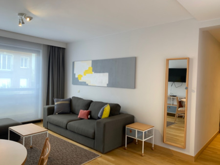 appartement te huur in schaarbeek met 1 slaapkamer