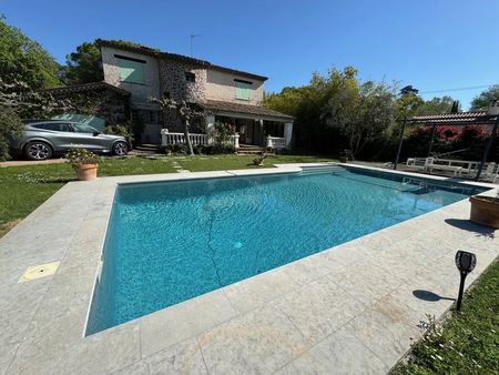 villa individuelle mougins résidentiel peyriére jardin piscine garages