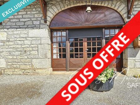 sous offre d'achat acceptee : maison en pierre