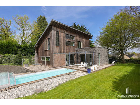 maison d'architecte en ossature bois le minihic sur rance 5 pièce(s) 173 m²