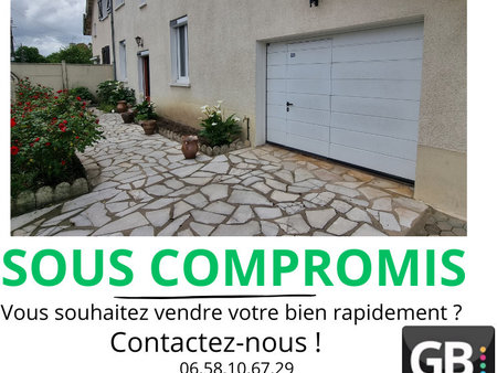 a vendre maison  3 chambres  bureau  2 garages  jardin