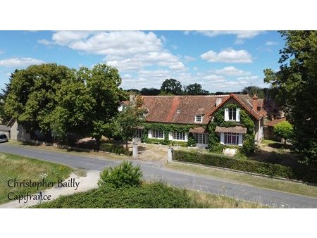 maison de charme de 251 m²  7 chambres  avec dépendances sur 3000 m² de terrain