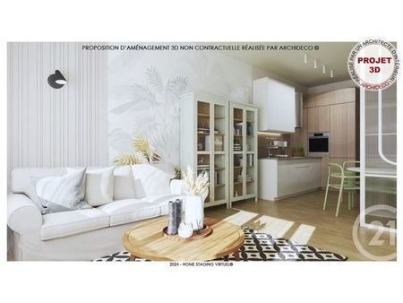 appartement f2 à vendre - 2 pièces - 36 63 m2 - granville - 50 - basse-normandie