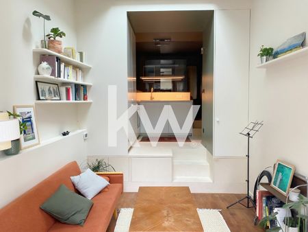 vente : appartement f1 (23 m²) dans le 20e arrondissement de pa