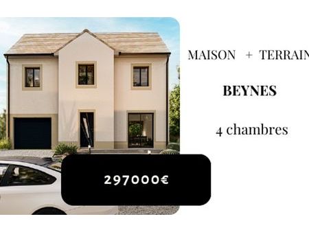 vente maison à construire 5 pièces 94 m² beynes (78650)
