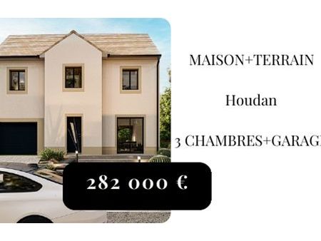 vente maison à construire 4 pièces 85 m² houdan (78550)