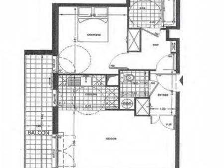 appartement - 2 p - 48 80 m2 - 3